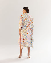 Boardgame Print Alba Maxi Dress - NOIB
