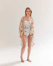 Boardgame Print Long June Coverup | NOIB