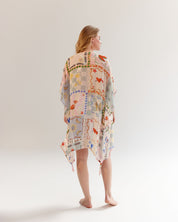 Boardgame Print Long June Coverup | NOIB