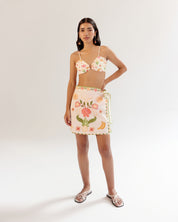 Wrap Me Round Skirt - Seashell (Ecru)