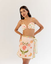 Wrap Me Round Skirt - Seashell (Ecru)