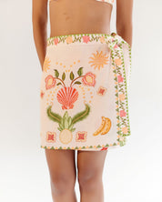 Wrap Me Round Skirt - Seashell (Ecru)