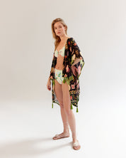 Seashell Print Long June Coverup | NOIB