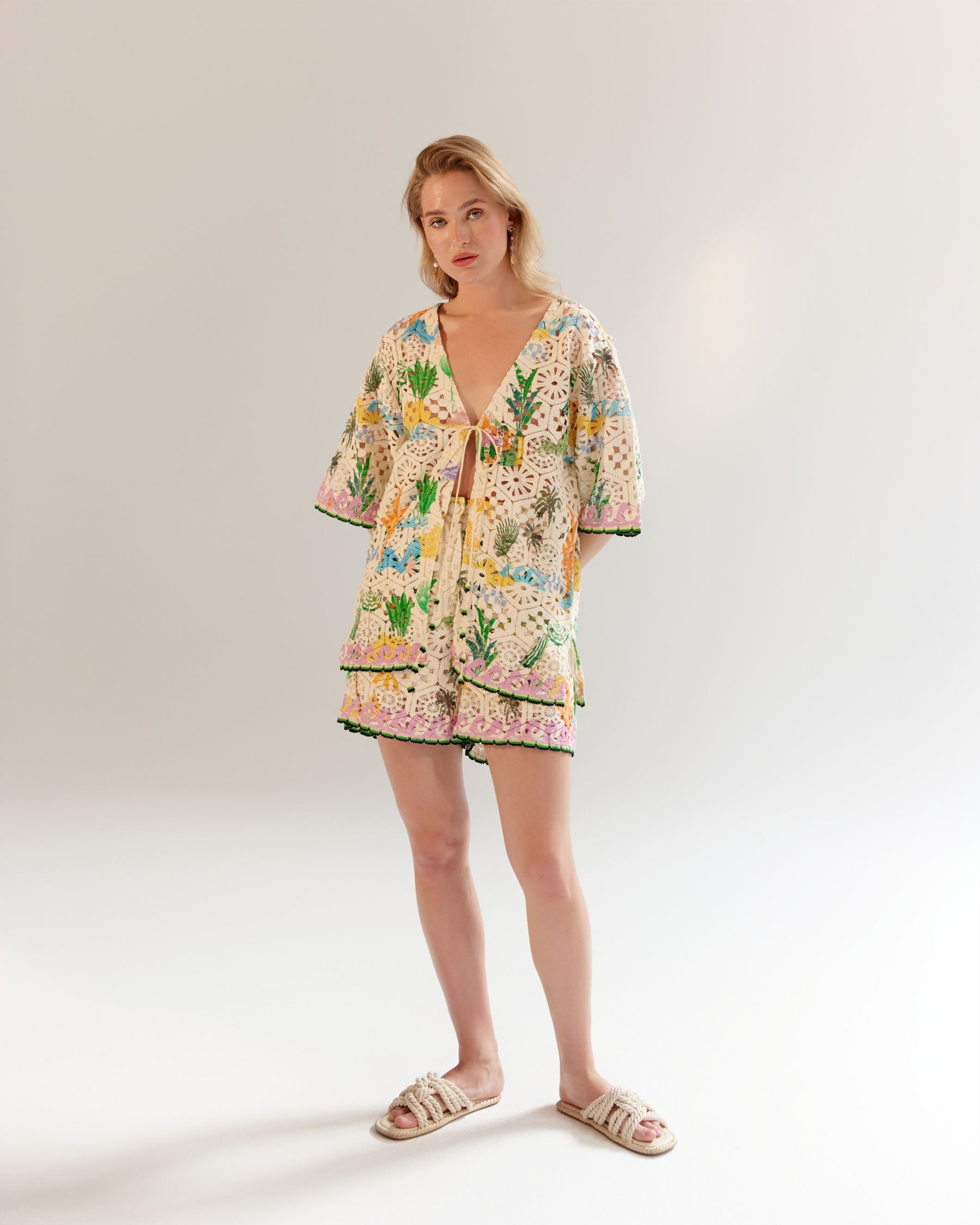 Anais Top & Deya Shorts - By the Sea