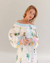 Sage Midi Dress - By the Sea