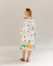 Sage Midi Dress - By the Sea