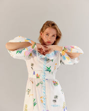 Sage Midi Dress - By the Sea
