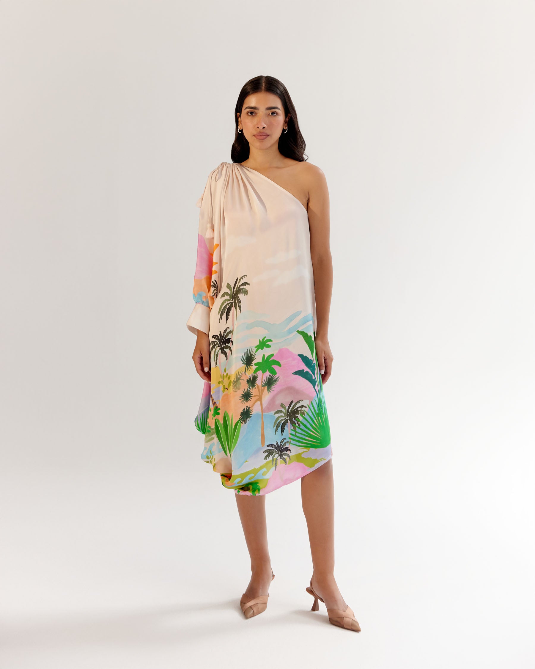 Alaya Midi Dress - By the Sea