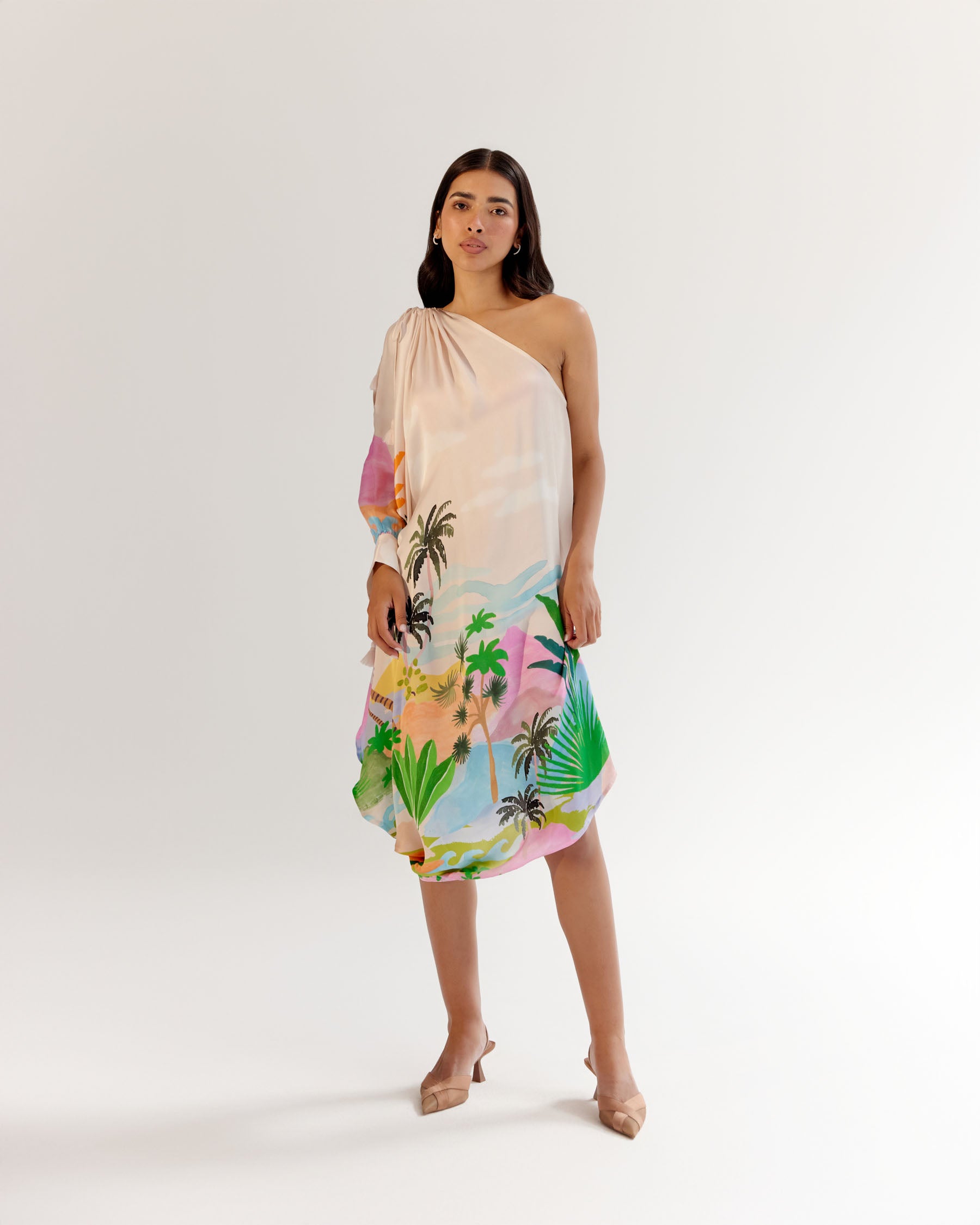 Alaya Midi Dress - By the Sea