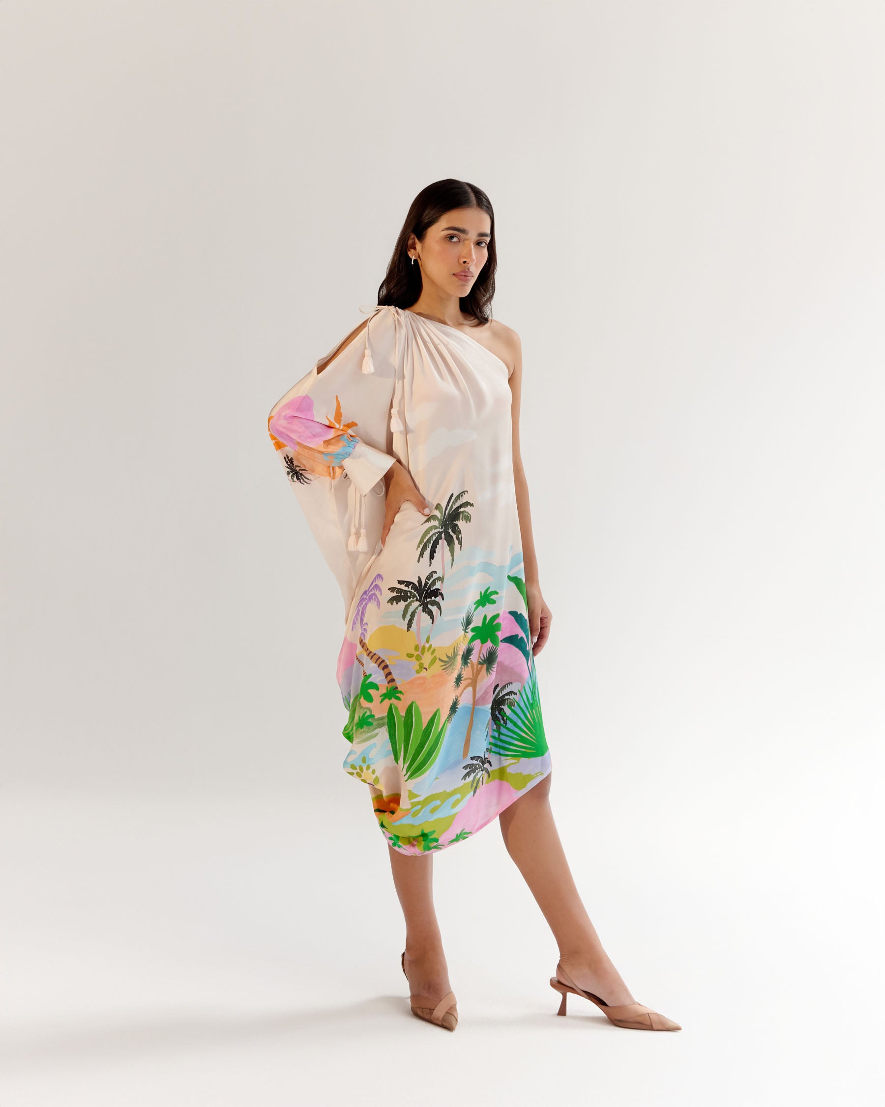 Alaya Midi Dress - By the Sea