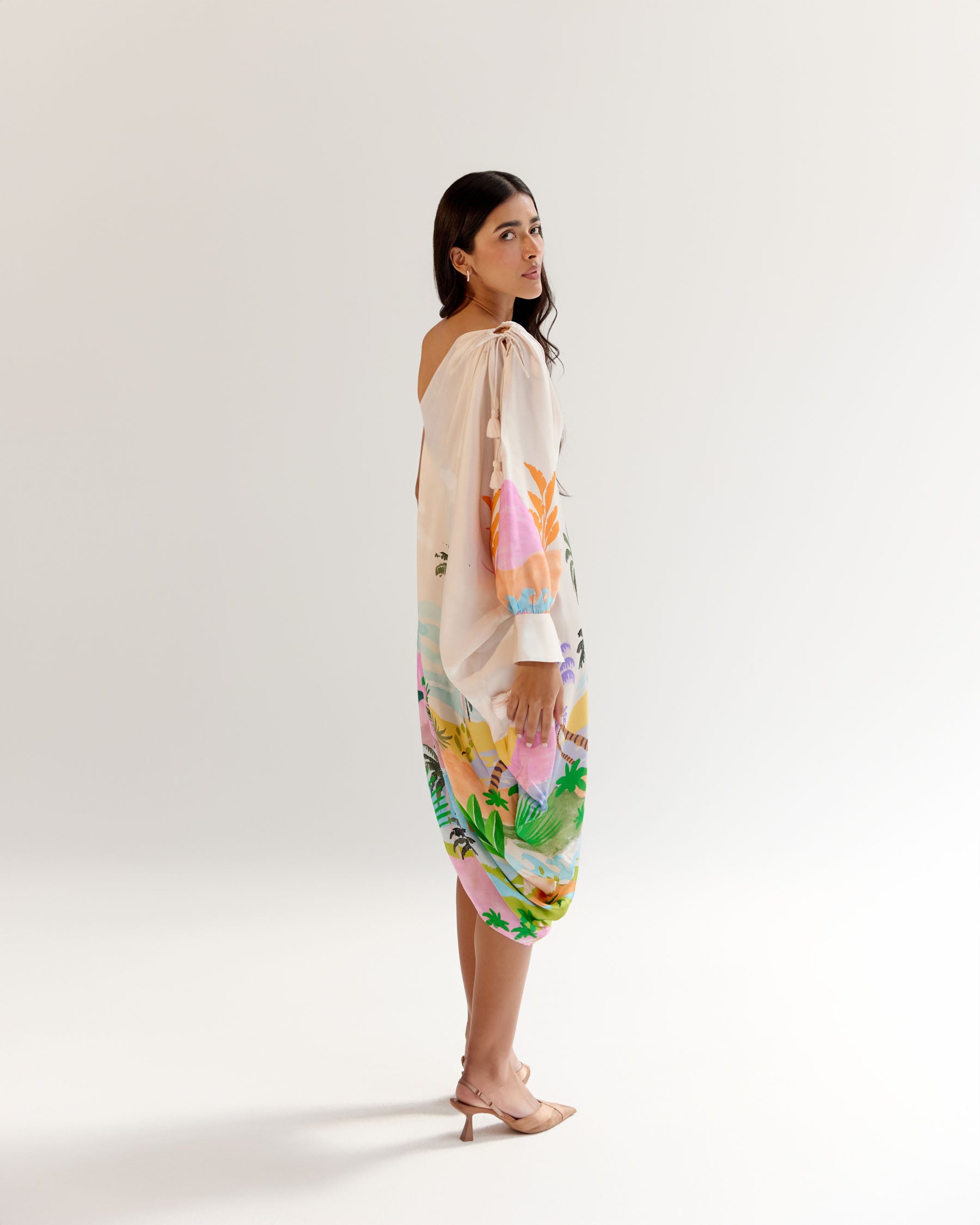 Alaya Midi Dress - By the Sea