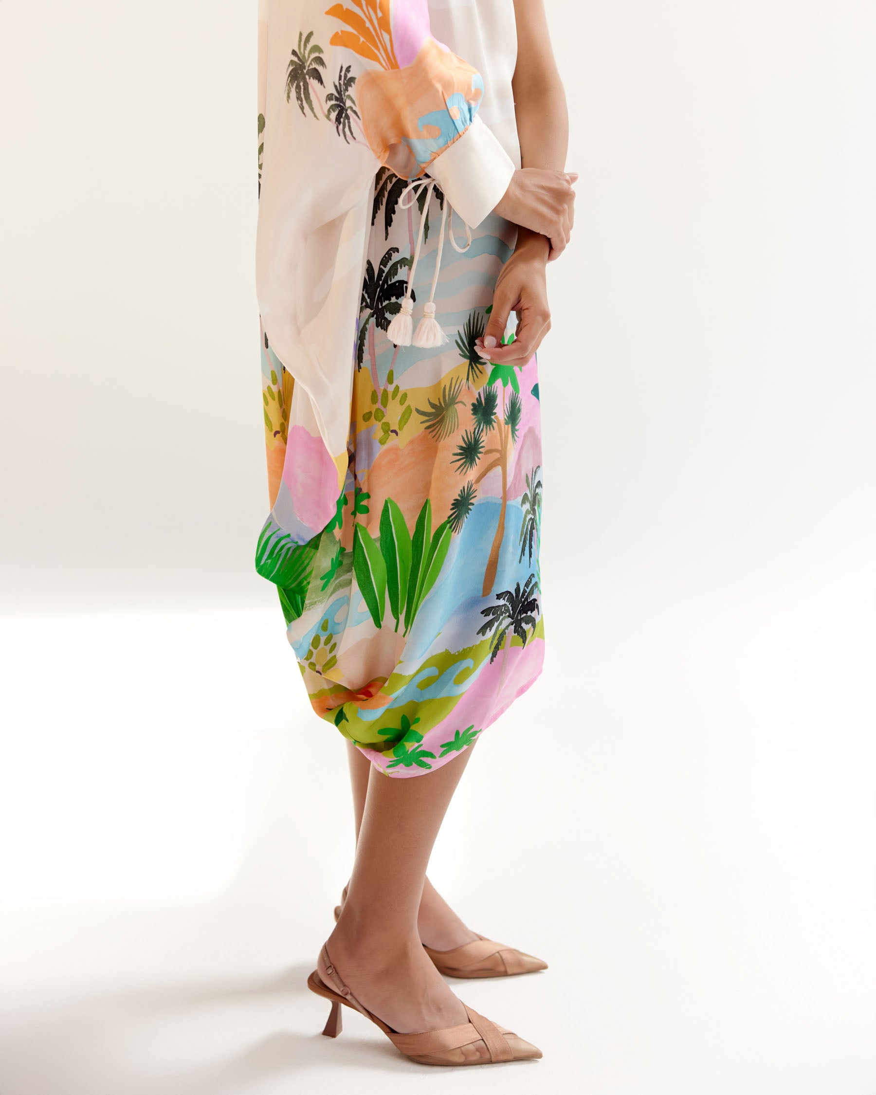Alaya Midi Dress - By the Sea