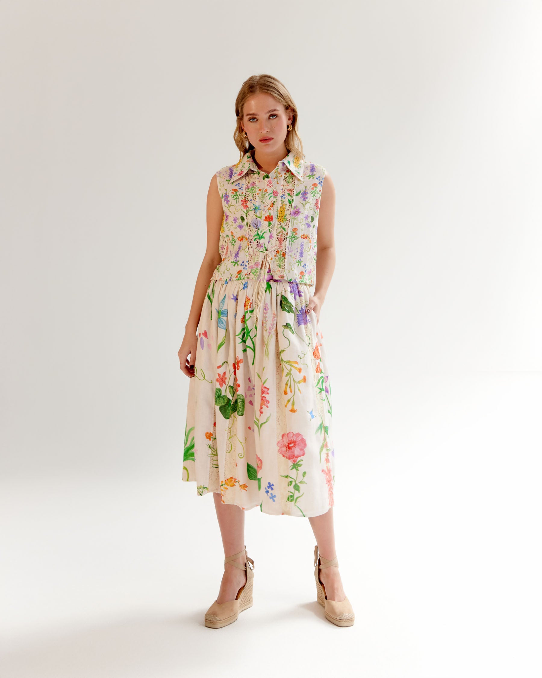 Freya Shirt - Flora