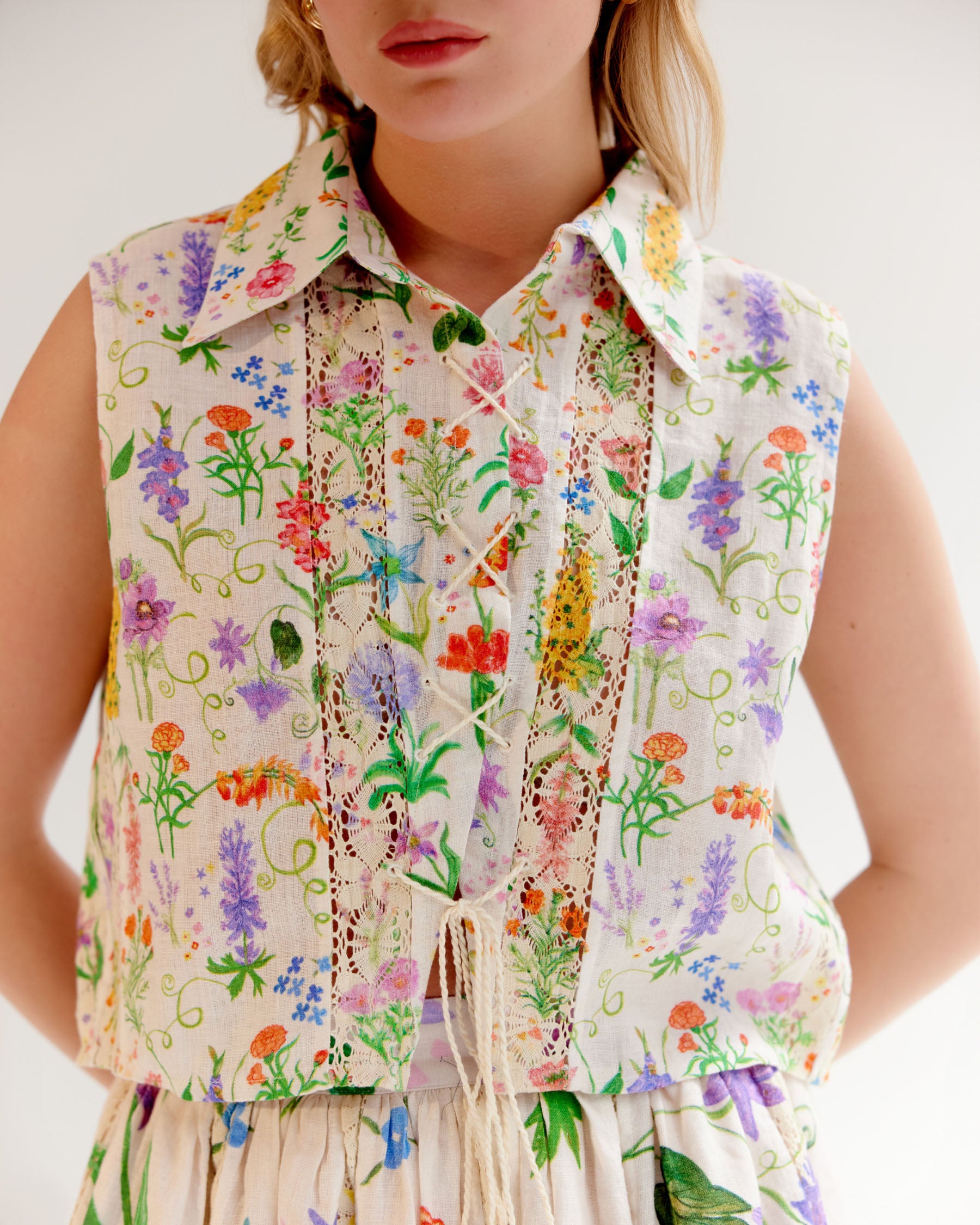 Freya Shirt - Flora