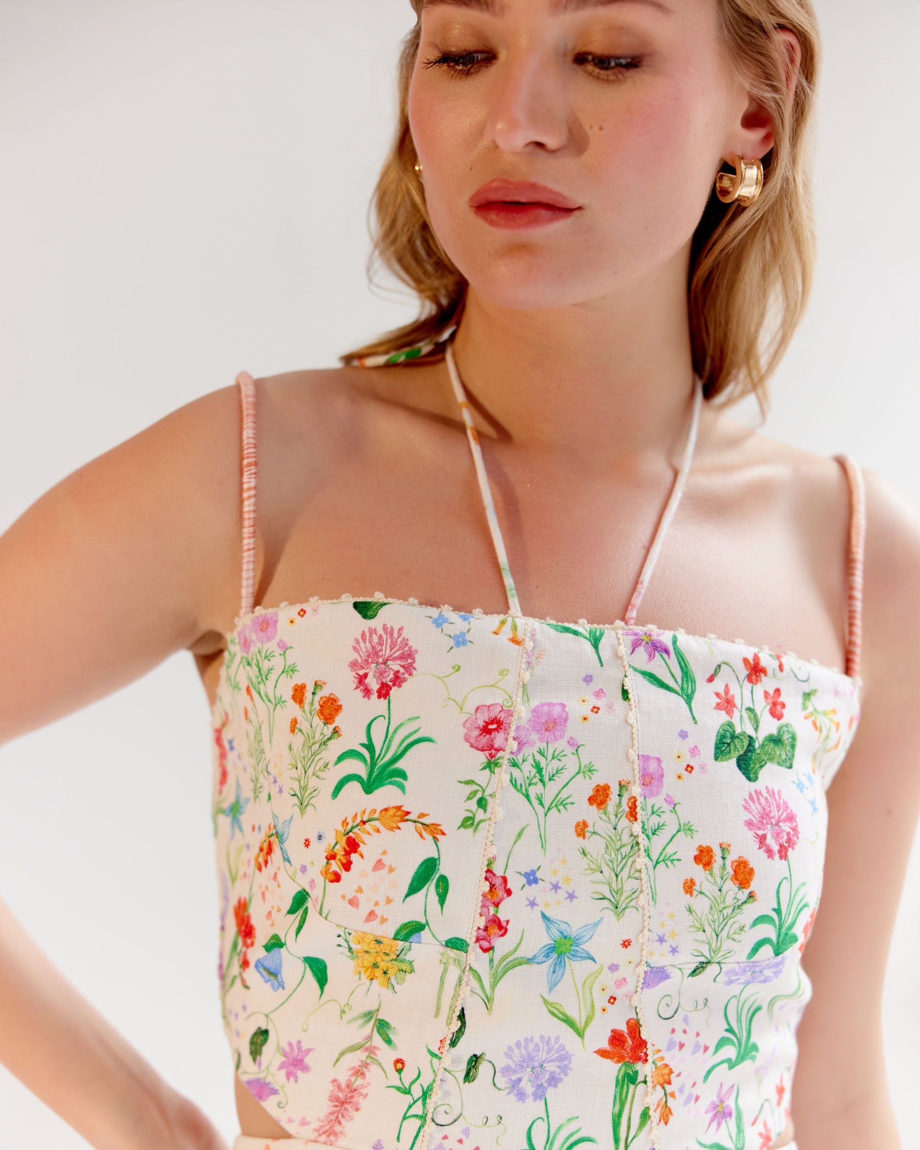 Floral Print Ariel Mini Dress - NOIB
