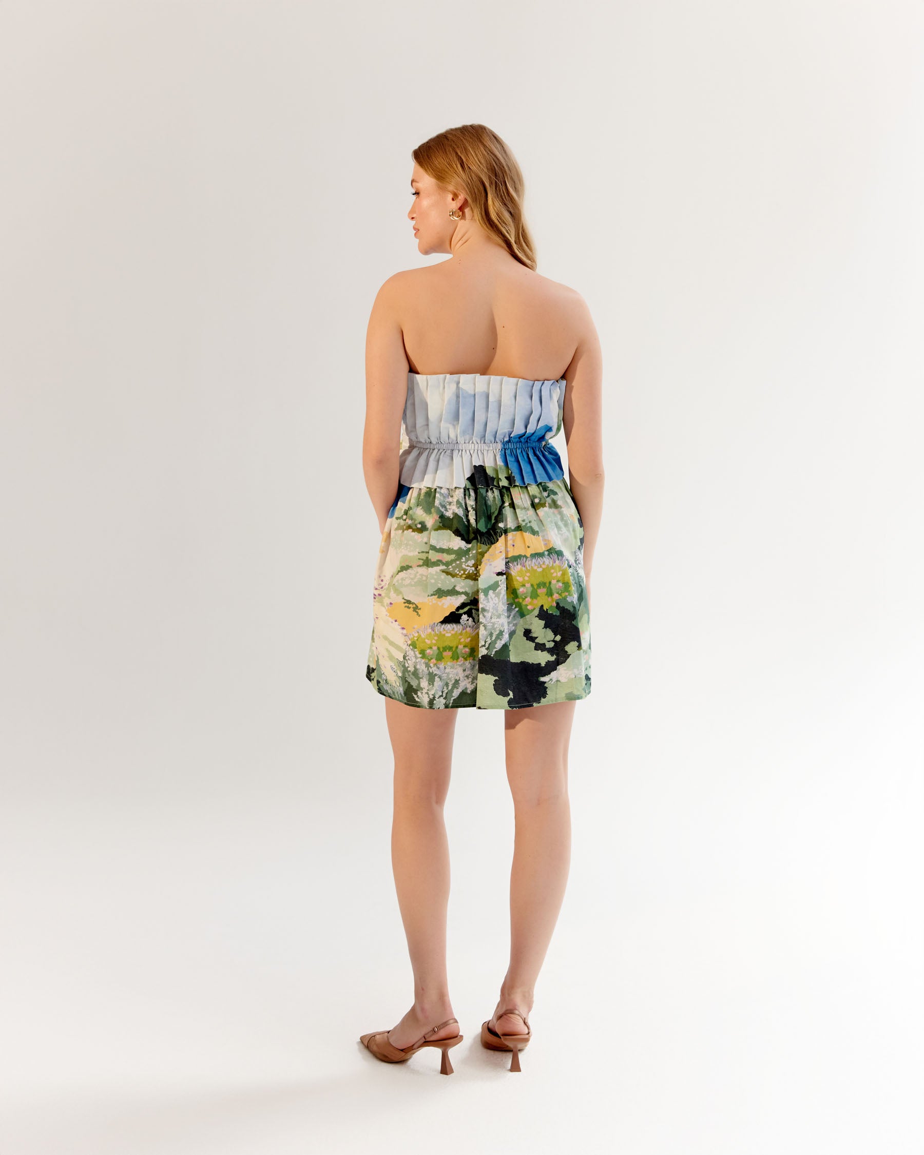Isabella Mini Dress - Forest