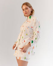 Thais Shirt & Mia Shorts - White