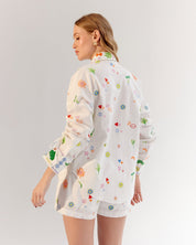 Thais Shirt & Mia Shorts - White