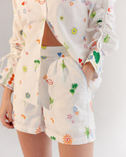 Mia Shorts - White