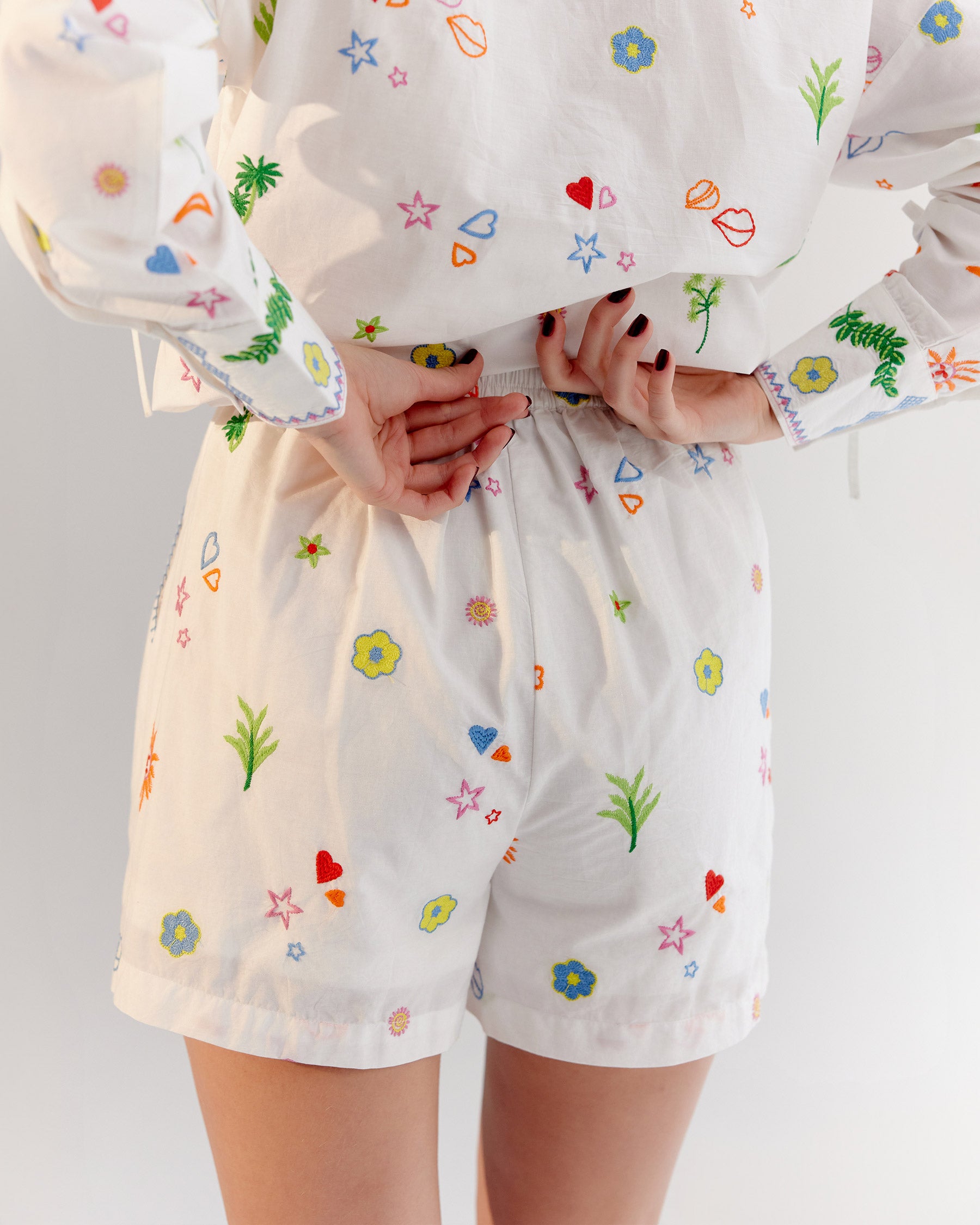 Mia Shorts - White
