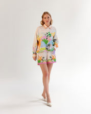 Fleur Shirt & Mia Shorts - By the Sea