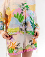 Fleur Shirt - By the Sea