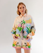 Fleur Shirt & Mia Shorts - By the Sea