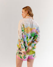 Fleur Shirt - By the Sea