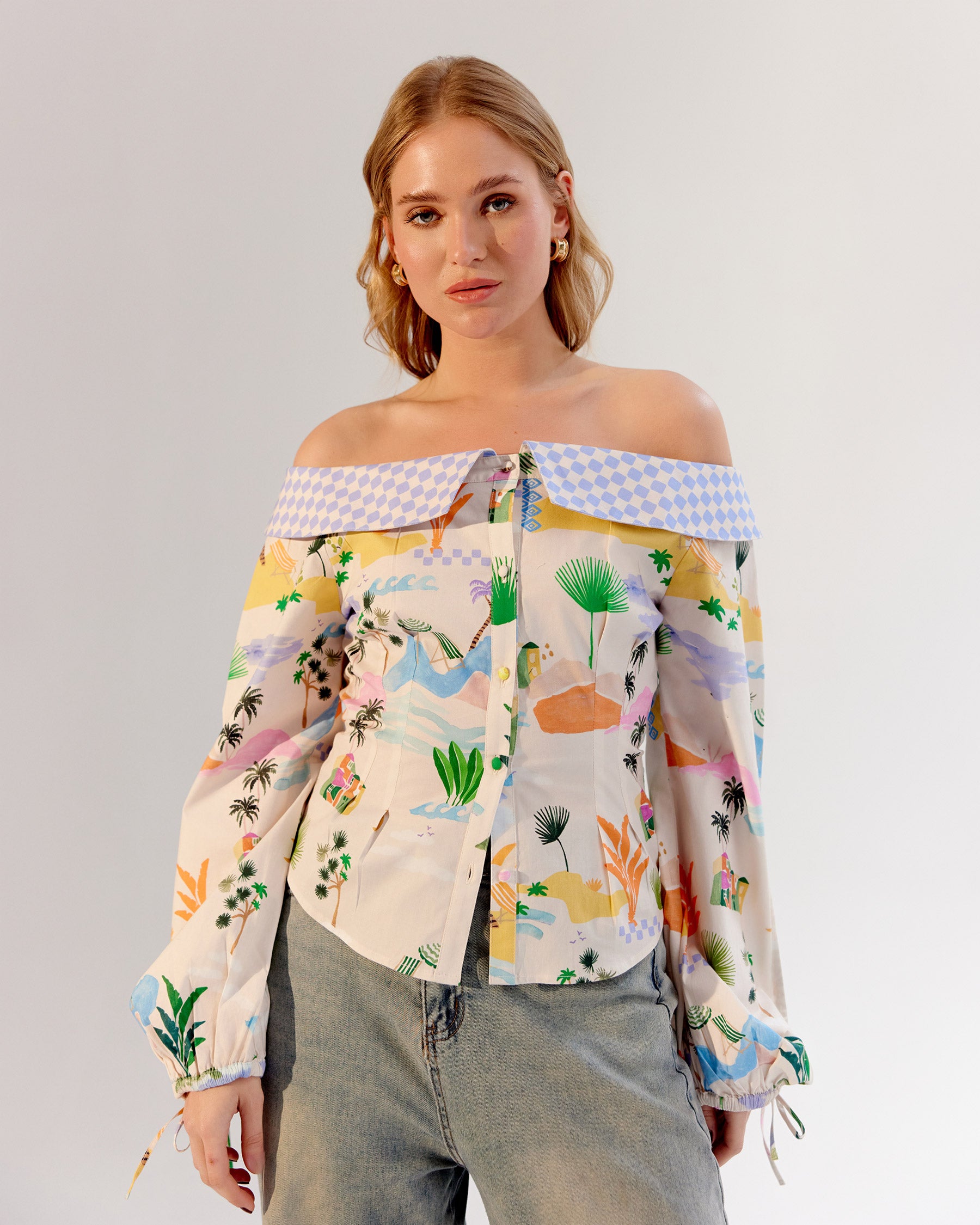 Sage Shirt - By the Sea