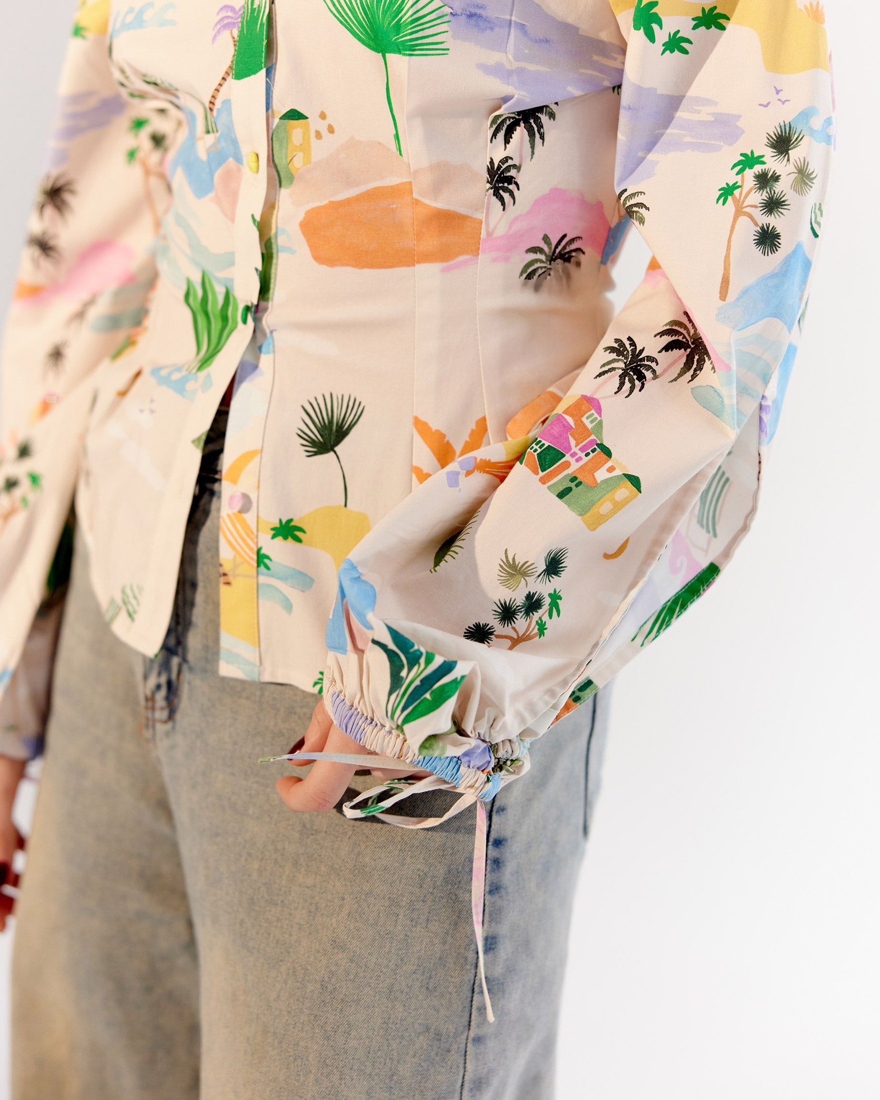 Sage Shirt - By the Sea