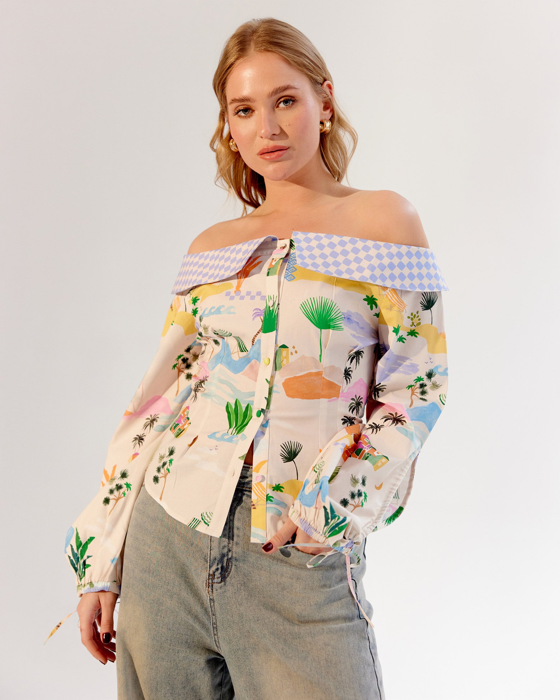 Sage Shirt - By the Sea
