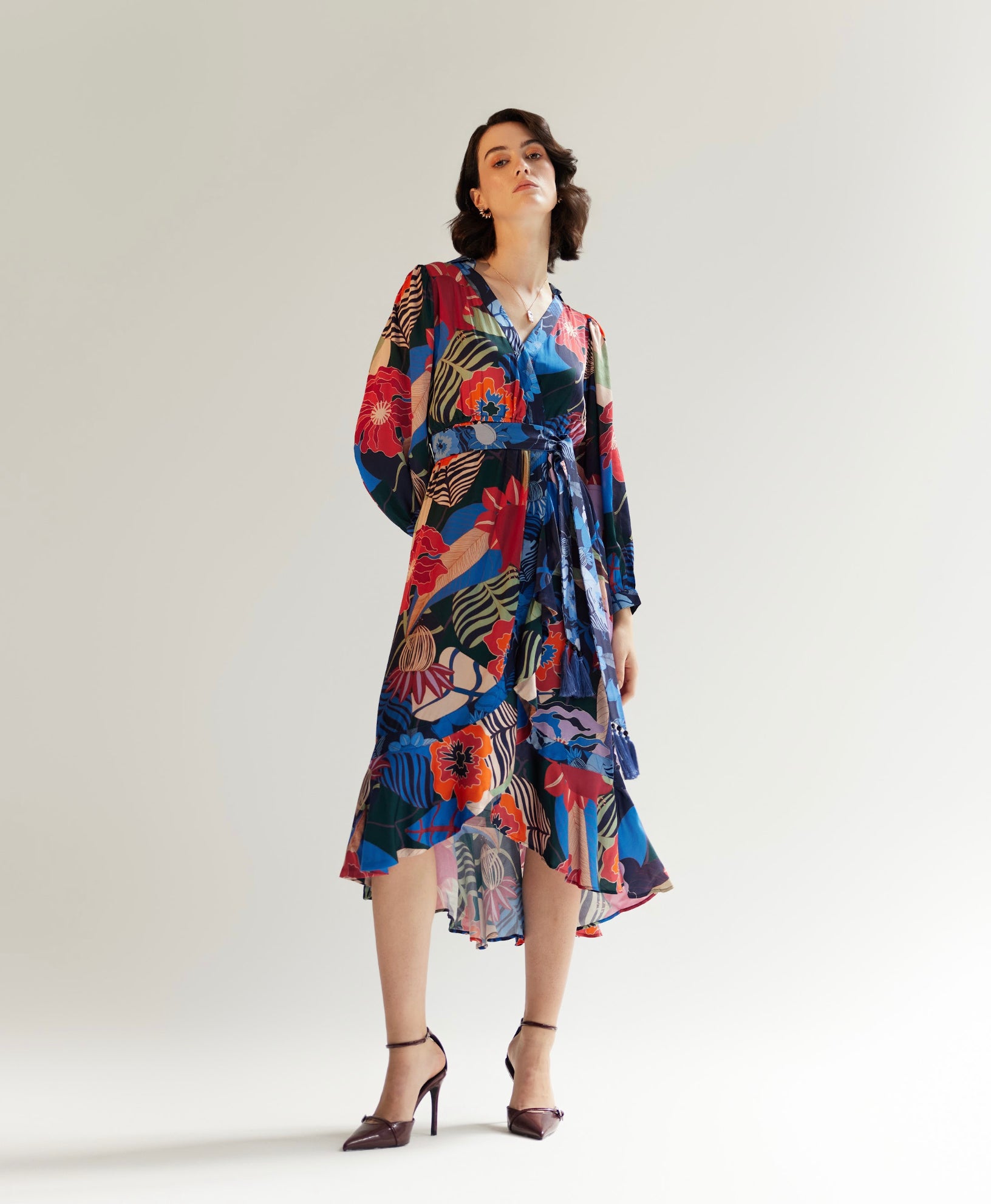 Luna Midi Dress - Amazonica
