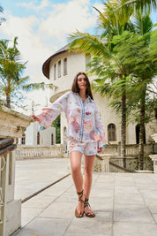 Resort Ready Printed Oversized Shirts - NOIB