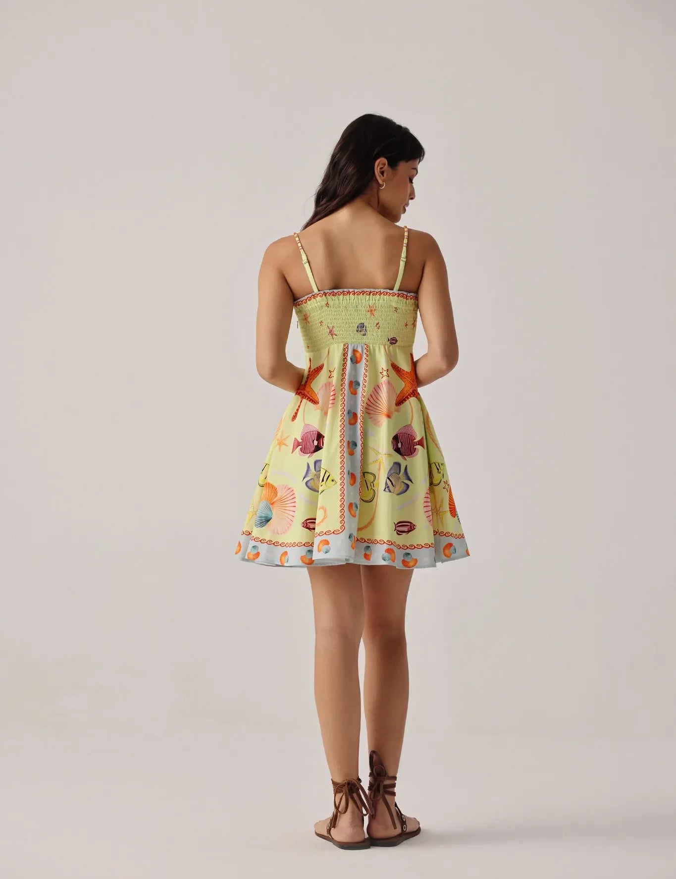 Seaborn Print Nora Mini Dress - NOIB