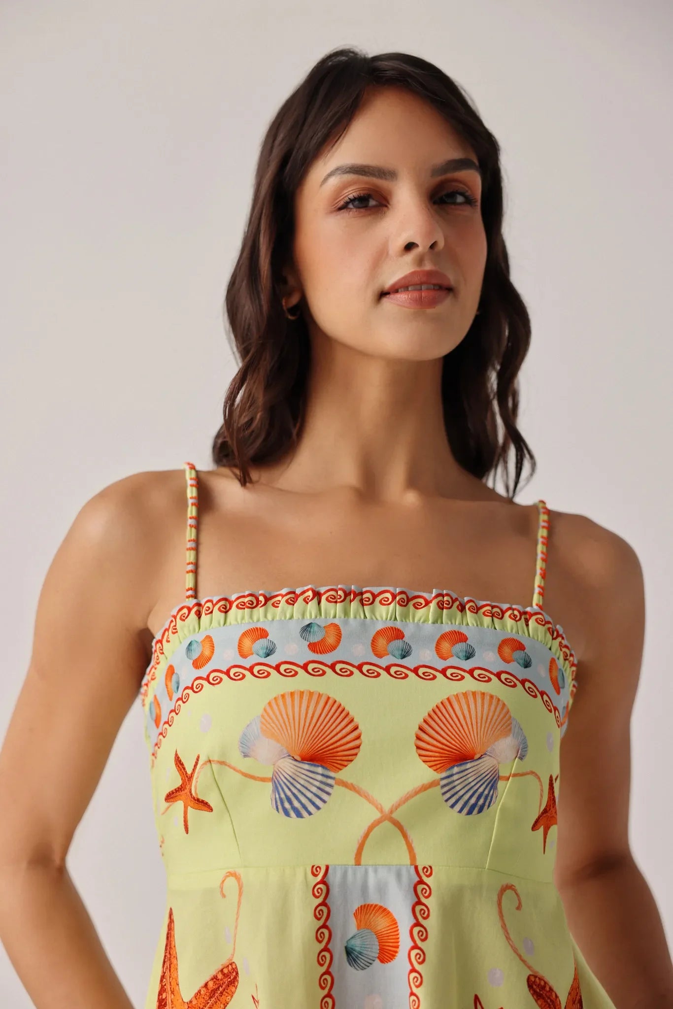 Seaborn Print Nora Mini Dress - NOIB