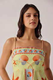 Seaborn Print Nora Mini Dress - NOIB