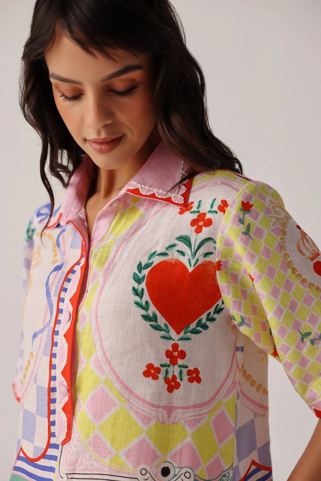 Amara Tarot Print Mini Dress - NOIB