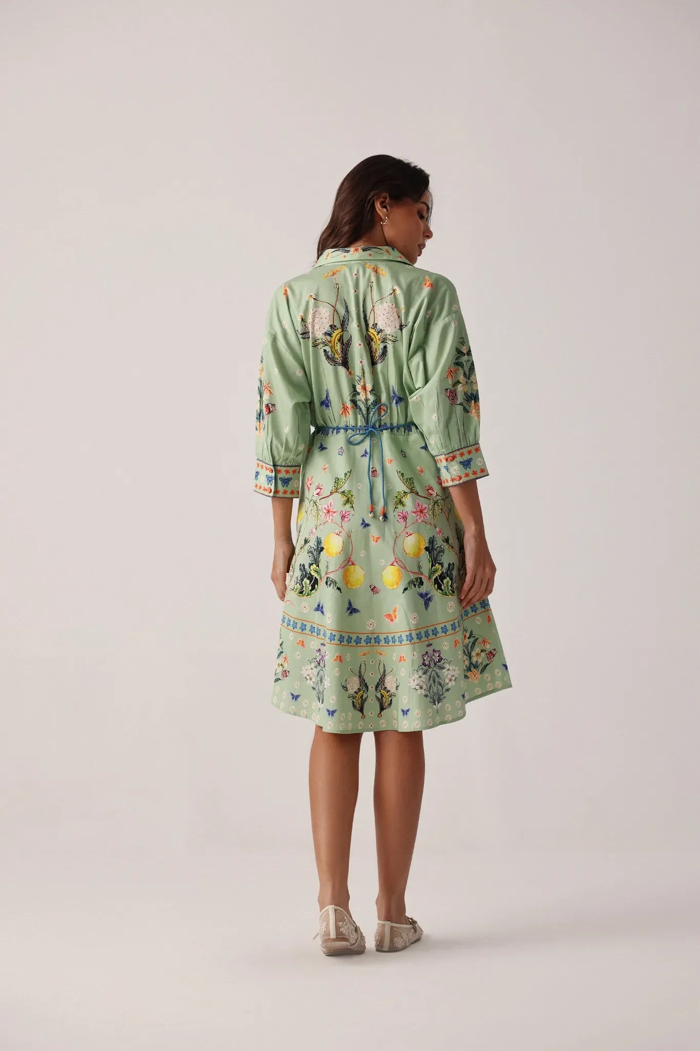 Prairee Print Lena Midi Dress - NOIB