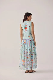 Tarot Print Avery Maxi Dress - NOIB