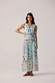 Tarot Print Avery Maxi Dress - NOIB