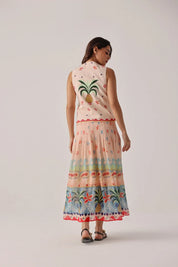 Ananas Print Avery Maxi Dress - NOIB