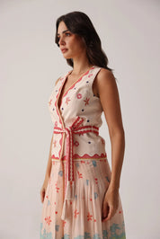 Ananas Print Avery Maxi Dress - NOIB