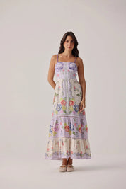 Bloom Print Ruby Maxi Dress - NOIB