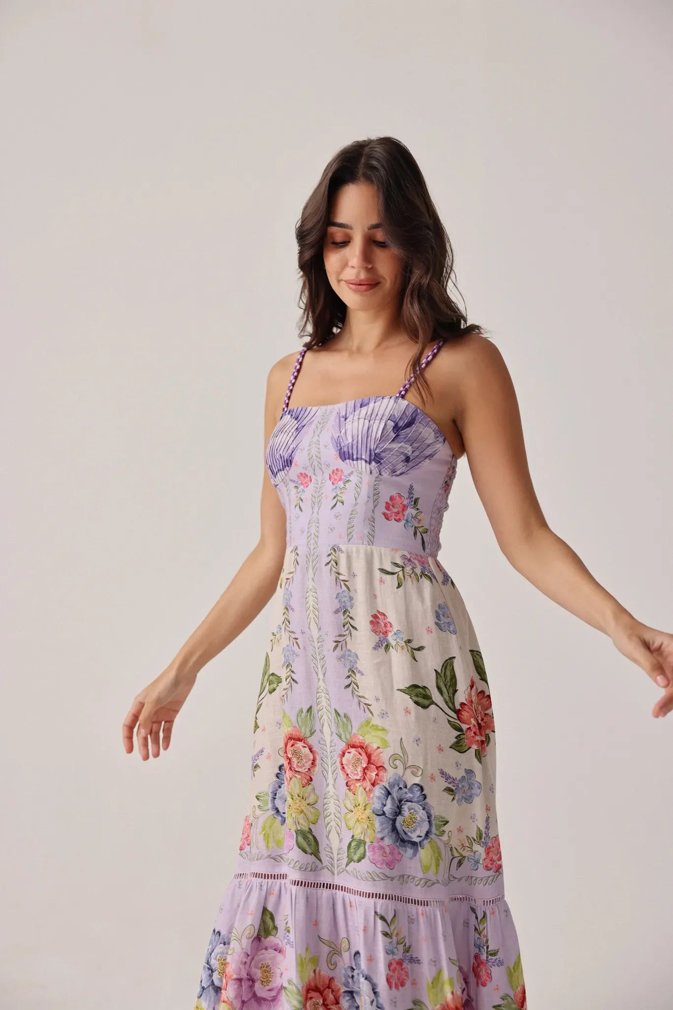 Bloom Print Ruby Maxi Dress - NOIB
