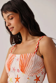 Seaborn Print Ruby Maxi Dress - NOIB
