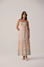Ruby Maxi Dress - Peach