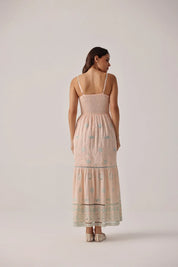 Ruby Maxi Dress - Peach