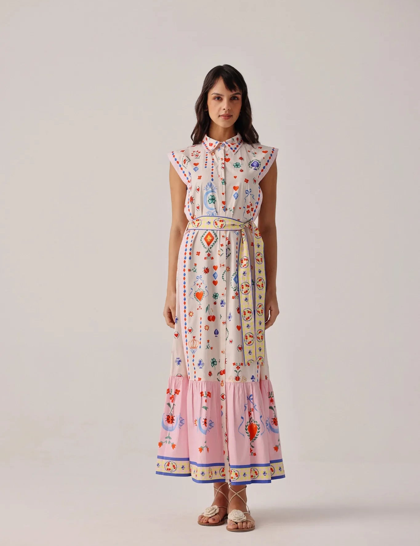 Tarot Print Vega Maxi Dress - NOIB