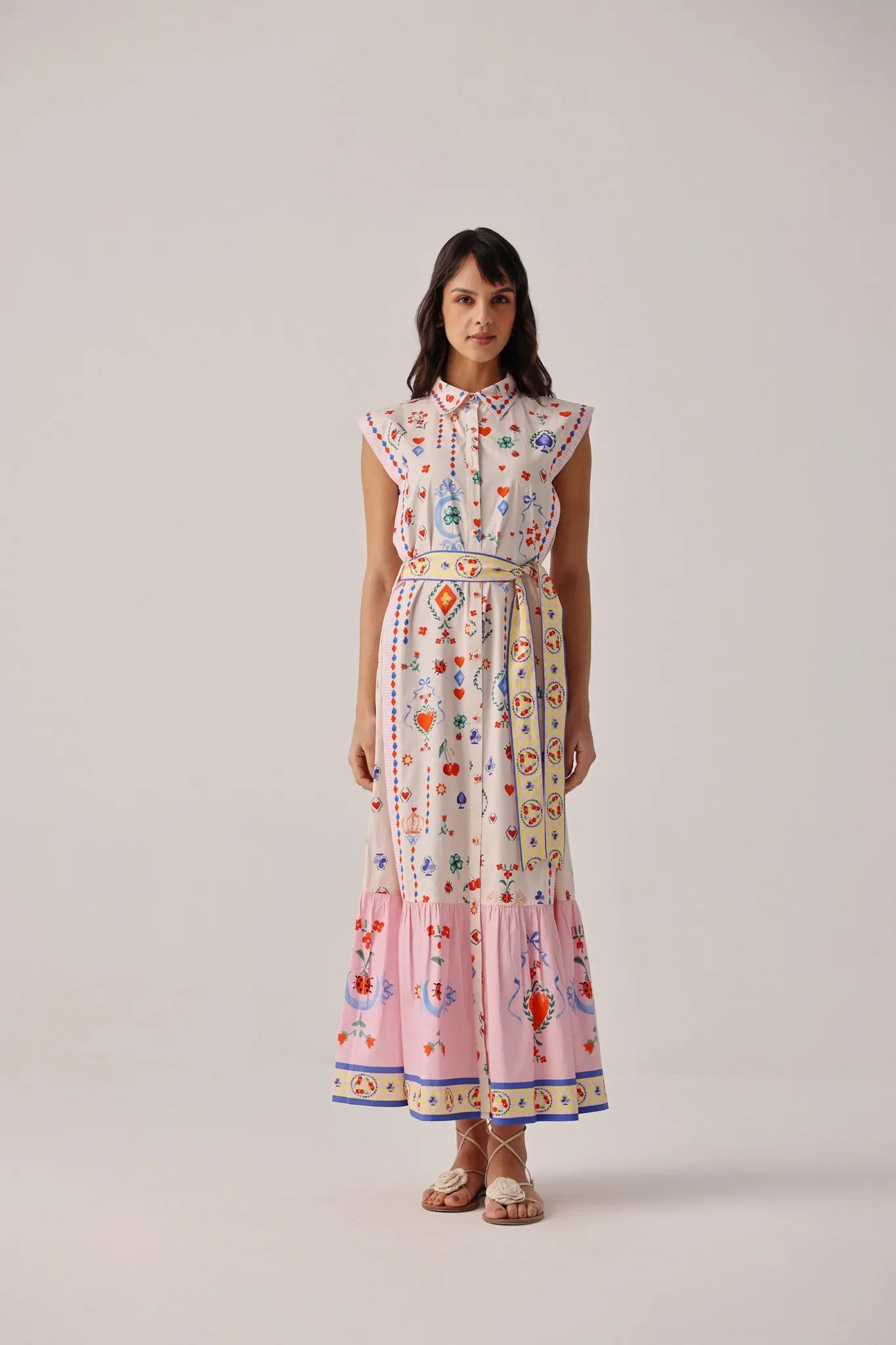 Tarot Print Vega Maxi Dress - NOIB