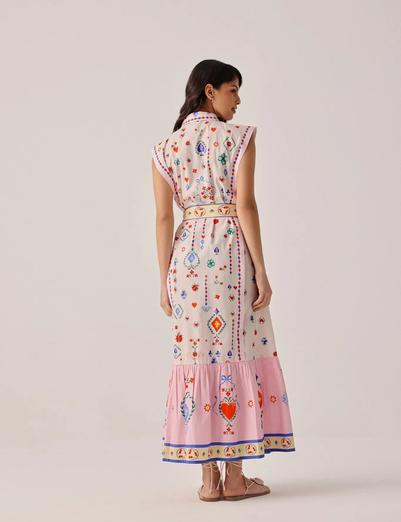 Tarot Print Vega Maxi Dress - NOIB